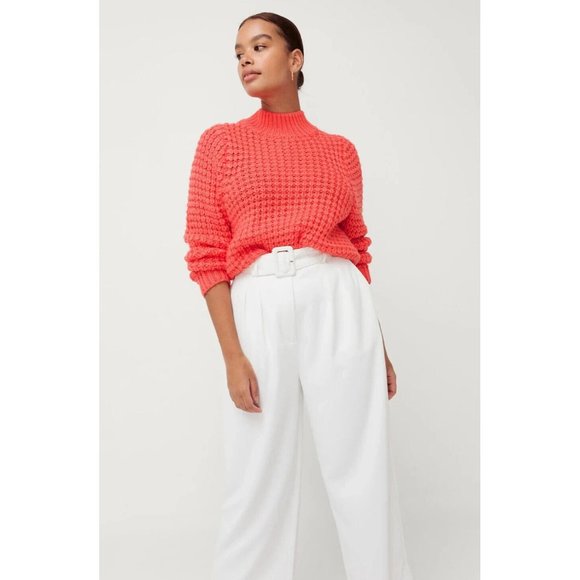 NEW SHEIKE Promises Knit Jumper Womens Size S Wool/Alpaca Watermelon $99.95 boxy - Picture 3 of 14